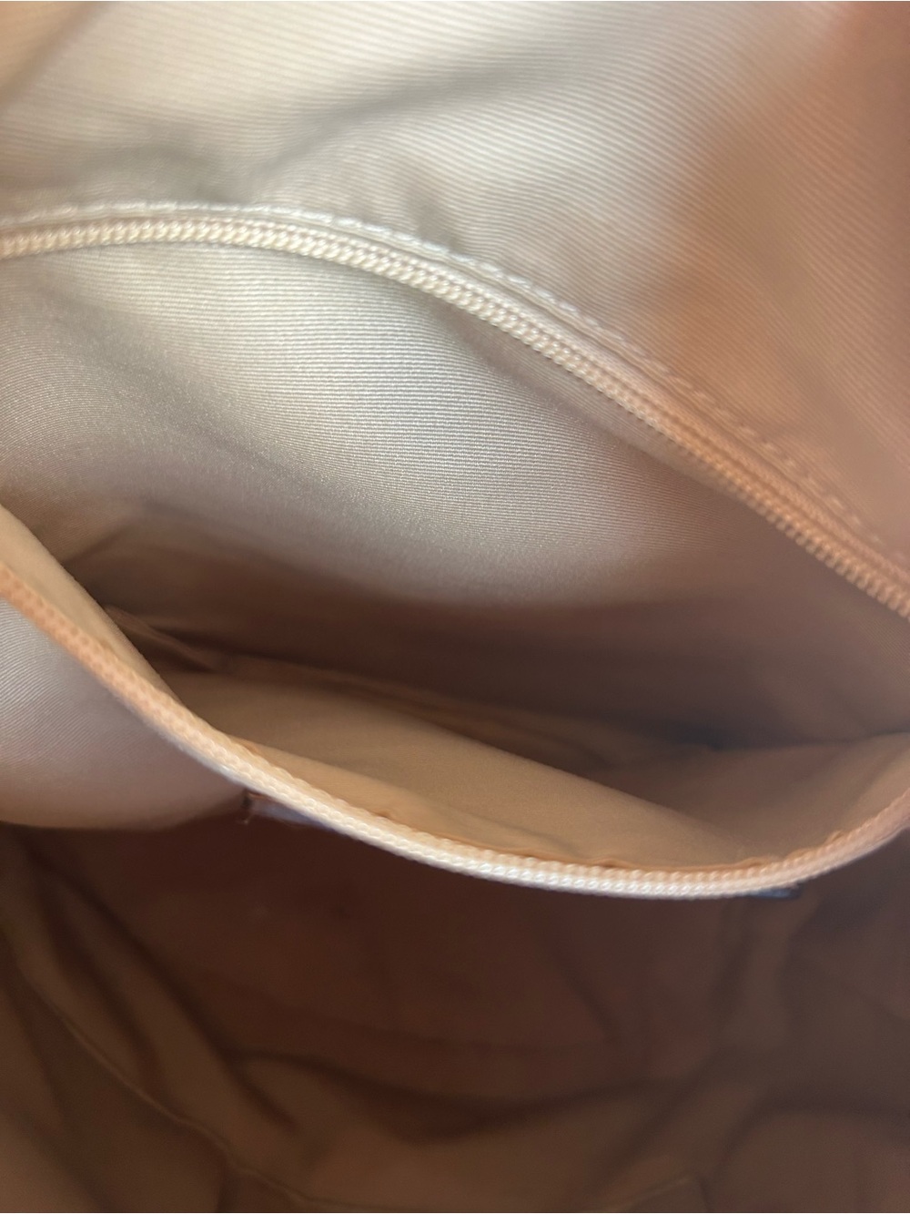 Vintage coach rugby duffel sac style F13357 pink striped leather y2k retro purse - Picture 13 of 14